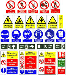 Construction Safety Signs Safety Signs And Symbols Hazard Sign Construction Safety