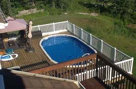 Oval Above Ground Pool Deck Plans Pool Design Ideas Pool Deck Plans Backyard Pool Landscaping Backyard Pool