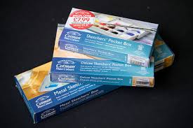 Review Winsor Newton Cotman Watercolors Sketchers Box