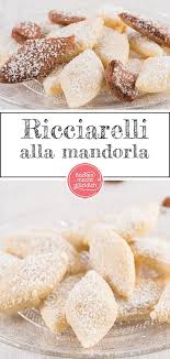 Ricciarelli Italienische Mandelkekse Backen Macht Glucklich Rezept Italienische Mandelkekse Mandelkekse Rezept Kekse