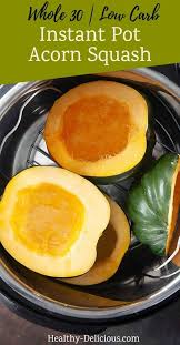 How To Make Instant Pot Acorn Squash This Recipe Saves To Much Time Acorn Squash Recipes Healthy Acorn Squash Recipe For Roasted Acorn Squash