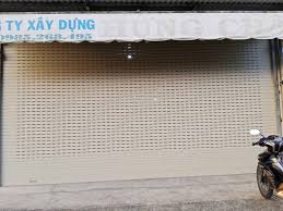 Cửa cuốn đức khe thoáng Alpha door A800 siêu dày | Alpha Door