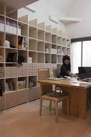 大型本 美術書 画集 を収納できる壁面本棚 本棚 クラフトルームデザイン 本棚diy