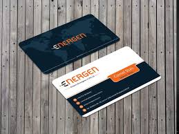 Your business card is often the initial interaction people have with your brand, so it's important to make a good first impression. Entry 230 By Husibulislam For Design An Engaging Business Card For Energen Power Generator Manufacturer Freelancer