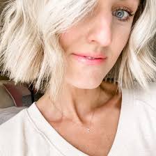 TSK Perry St. Diamond Initial Necklace 14K White Gold