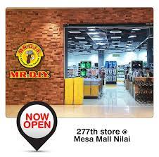 99, jalan gangsa, 05150 alor setar kedah. Mr Diy Mr Diy 277th Store Now Open Mesa Mall Nilai Facebook