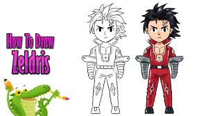 How To Draw And Coloring Zeldris From Seven Deadly Sins Easy Step By Step For Meliodas and zeldris/nanatsu no taizai\ meldri. how to draw and coloring zeldris from