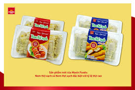 Mavin Foods ra mắt sản phẩm nem thịt sạch thơm ngon, giòn rụm