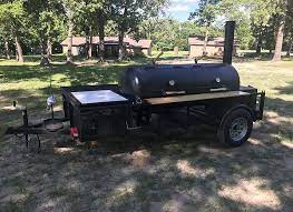 The Best Custom Bbq Trailers And Smokers Built In Texas Custom Bbq Smokers Custom Bbq Pits Bbq Smoker Trailer