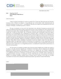 8 de febrero de 2015 Ref.: Caso No. 12.617 Luis Williams Pollo Rivera Pe