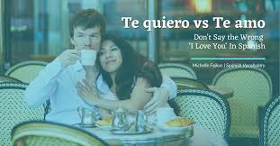 When giving the date for the current year, the year is often omitted. Te Quiero Vs Te Amo Don T Say The Wrong I Love You In Spanish