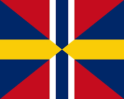 Reinos Unidos Da Suecia E Noruega Bandeiras Do Mundo Noruega Suecia