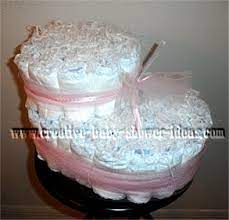 A Baby Bootie Diaper Cake How To Instructions