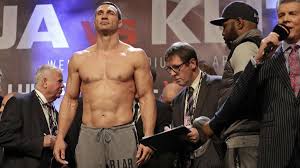 Anthony joshua, kubrat pulew und robert helenius. Box Wm Klitschko Sorgt Beim Wiegen Fur Eine Dicke Uberraschung Welt