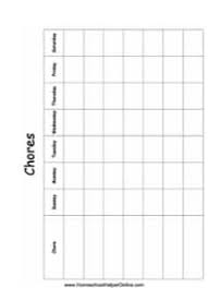 Chore Chart Homeschool Helper Online