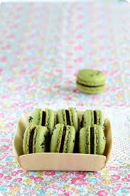 Matcha Macarons With Shiro An Kuro Goma Filling Nachspeise Dessert Rezepte