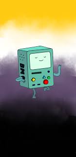 ❤ get the best binary wallpaper on wallpaperset. Bmo From Adventure Time And Non Binary Flag Wallpaper Thing I Made Nonbinary