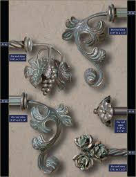 1 Quot Wholesale Wrought Iron Curtain Rods Amp Finials Gaby S Shoppe Tringle Rideau Idee Rideaux Chaise Fer Forge