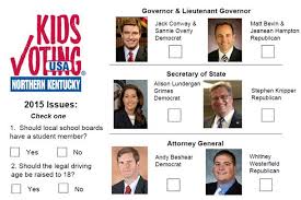 Kids Voting Northern Kentucky Take Your Kids To The Polls Establish Voting Habit Early Vote Informed Nkytribune