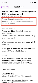 Maybe you would like to learn more about one of these? Discussion Series 2 Xbox Elite Controller Feedback Status Updated Hopefully This Comes Before Ios 14 We Need To Get That Number Of Similar Reports Up Please Iosbeta