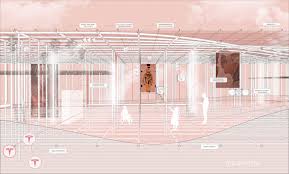 The School Has A Regular Grid Of Elements That Not Only Act To Support The Building But Act As A Grid Of Di City Design Learning Playground Natural Ventilation