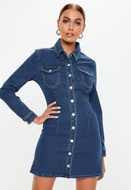 Ouvert le lundi de 13h à 19h. Robe En Jean Robe Chemise En Jean Missguided
