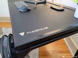 Don't put up with cable mess. Secretlab Magnus Desk Review Metal Magnets And Magnificent Cable Management Windows Central