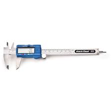 Many types of calipers permit reading out a measurement on a ruled scale, a dial, or a digital display. Park Tool Dc 1 Digital Caliper Sigma Sports