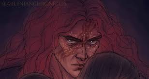 More from my dark!Mae AU, this time featuring both twins! Originally it was  just going to be Maedros and Elros (right), but then...