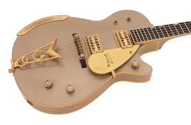Gretsch Masterbuilt Shoreline Gold Penguin Custom Shop Electric Guitar Rainbow Guitars Gretsch Guitar Cool Guitar