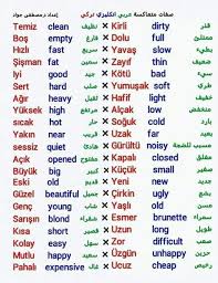 كلمات بالتركي تعلم اللغة التركية باسهل الطرق احساس ناعم