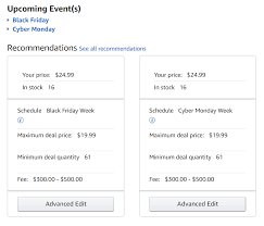 Amazon Lightning Deals Deadline For Black Friday And Cyber Monday 2019 Don T Miss Out Sellics