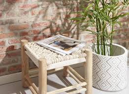 Kleiderschrank garderobenschrank faltschrank stoffschrank schwarz 75×50×160 cm. Makramee Stuhl Boho Hocker Creme Waysens