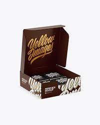 Download Opened Glossy Paper Box With Chocolates Mockup Half Side View In Box Mockups On Yellow Images Object Mockups Mockup Psd Free Psd Mockups Templates Mockup PSD Mockup Templates