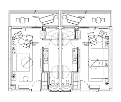 re andaz mayakoba resort riviera maya andaz room 540 sqft 50 sqm hotel floor plan hotel plan luxury hotel room