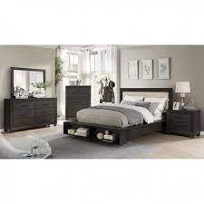 Furniture Of America Foa7893ckbed 1 288 75 In 2021 Brown Furniture Bedroom Master Bedroom Set Bedroom Set