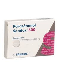 Paracetamol Sandoz Tabl 500 Mg 20 Stk Amavita