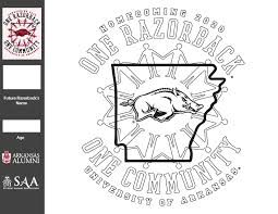 Select from 35302 printable crafts of cartoons, nature, animals, bible. Arkansas Alumni Online Community Homecoming Coloring Contest