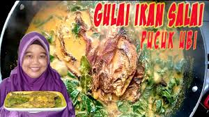 Resep gulai daun singkong, resep gulai khas sumatera utara yang punya nama lain gulai silalat. Gulai Ikan Salai Pucuk Ubi Cara Memasak Ikan Salai Santan Olahan Ikan Salai Patin Daun Ubi Youtube