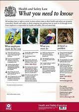 This poster must be posted in a conspicuous place where all employees will see it. Health And Safety At Work Act 1974 Poster Picshealth