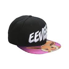 Pokemon Eevee Sublimation Bill Snapback Hat Hot Topic Trendy Hat Hats Pokemon Eevee