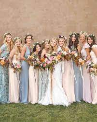 A Wedding Under The Texan Sun Wedding Bridesmaid Dresses Floral Bridesmaid Dresses Bridesmaid Dresses Boho