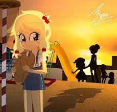 Applejack is one of the six main deuteragonists in my little pony friendship is magic. Rainbow Dash Eg Sad Shefalitayal