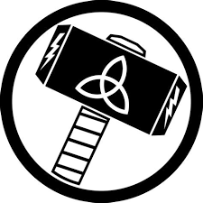In the thor movies, i noticed a symbol of triquetra. Thor Hammer Logos