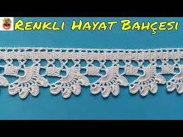 Yastik Ve Havlu Kenari Dantel Ornegi Anlatimli Yapilisi Tig Isi Orgu Youtube Tig Isleri Tig Isi Cicekler Tig Desenleri