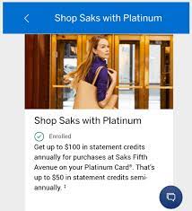 Check the balance of your gift card. How Long Does The Amex Platinum Saks Fifth Ave Credit Take To Post