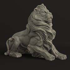 Cvbtruong S 3d Models Thang Sau 2012 Statue Idees De Sculpture Tatouage Lion