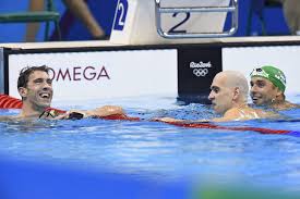 Cseh swam for the last time in the 200 im final, 17 years after his olympic debut in athens. Cseh Laszlo Michael Phelps Chad Le Clos Daily News Hungary