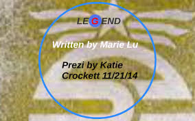 Мари лу | marie lu. Legend By Marie Lu By Katie Crockett