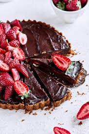 Chocolate Strawberry Tart California Strawberry Commission Recipe Strawberry Tart Chocolate Tart Food Processor Recipes